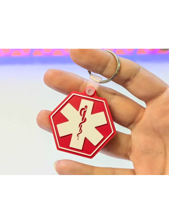 Medical Alert Keychain